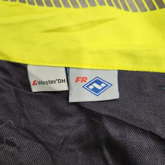 National Safety Apparel X-Large Hi-Vis Yellow And Black VIZABLE® FR Cotton/Nylon - Picture 7 of 16